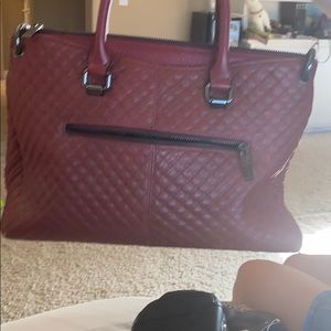 Red hot Charles jourdan hand bag